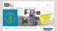 Desktop Screenshot of drzakanteny.cz